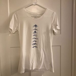 Columbia mountain peaks t-shirt